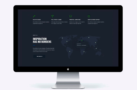 монитор с сайтом